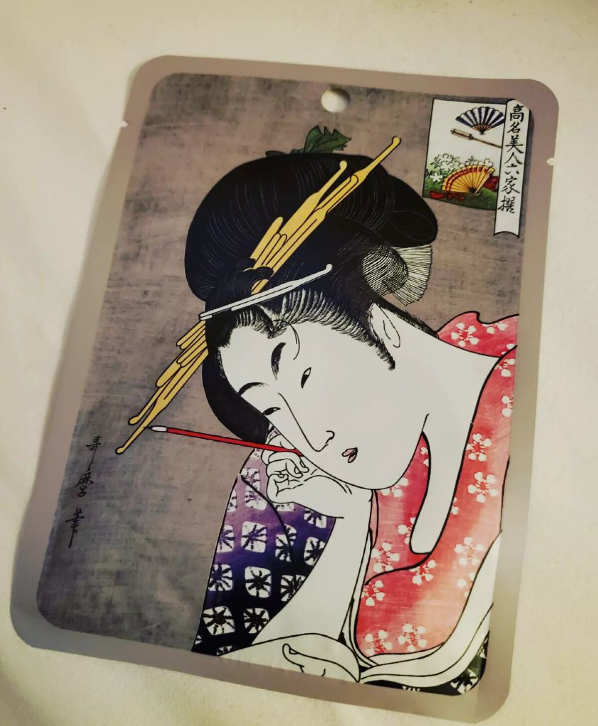 浮世絵シートマスク アルブチン/MITOMO/シートマスク・パックを使ったクチコミ（1枚目）