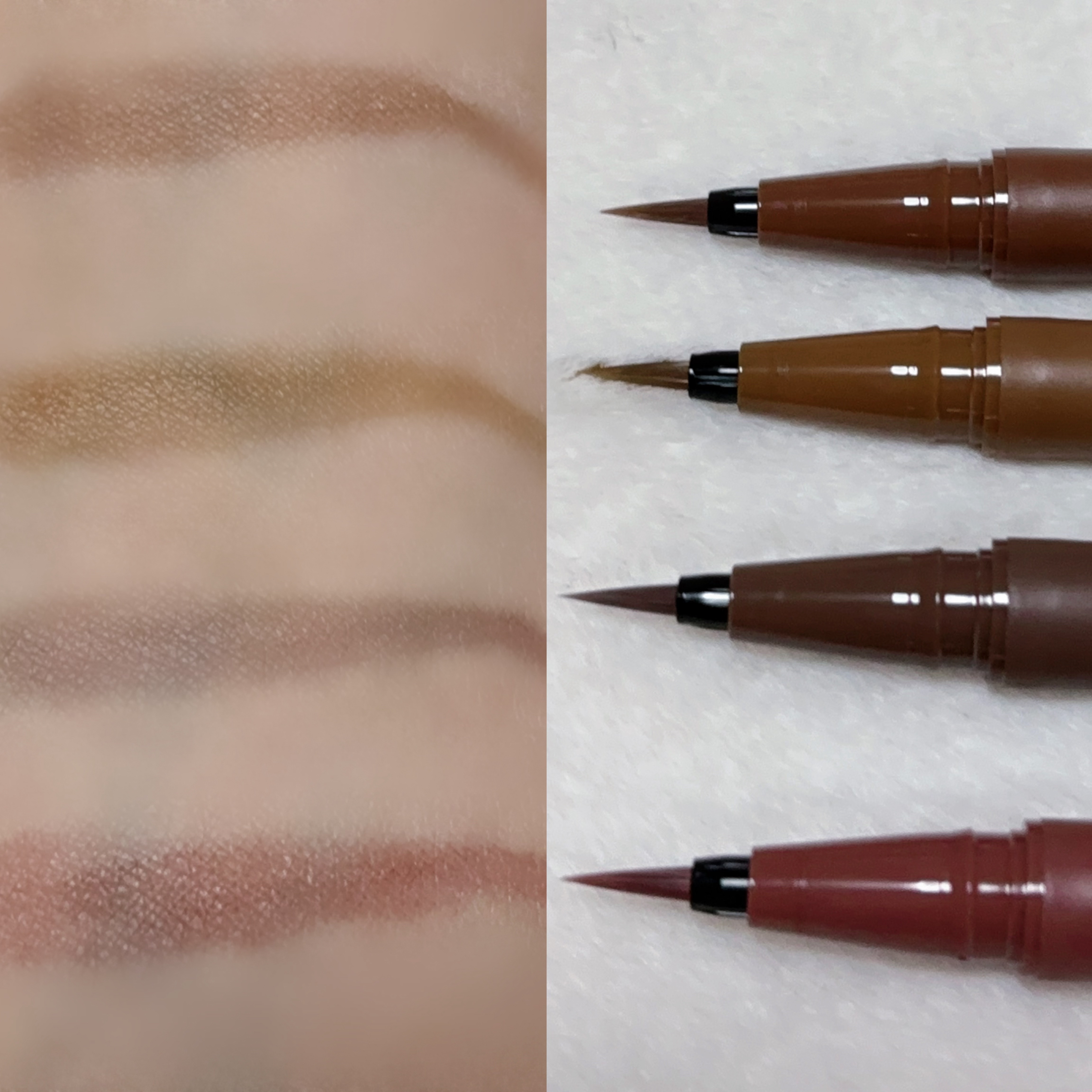 フローレスブロウリキッド/キャンメイク/リキッドアイブロウを使ったクチコミ（2枚目）