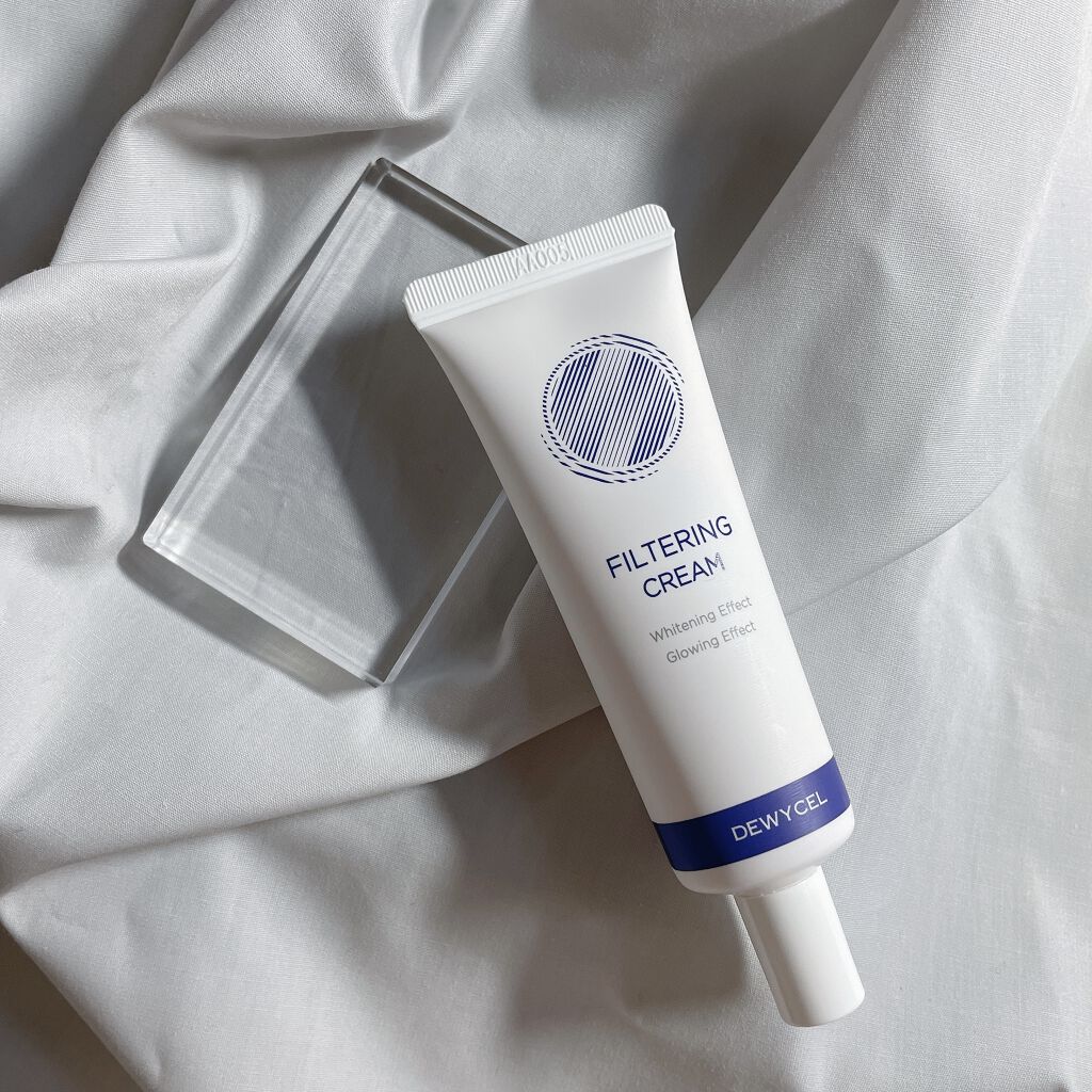フィルタリングクリーム/DEWYCEL/日焼け止めクリームを使ったクチコミ（2枚目）