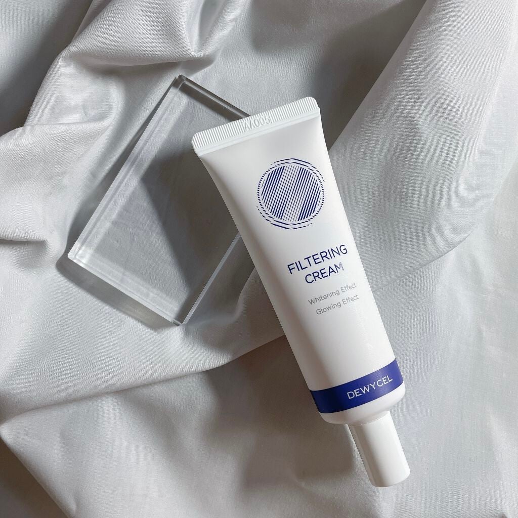フィルタリングクリーム/DEWYCEL/日焼け止めクリームを使ったクチコミ(2枚目)
