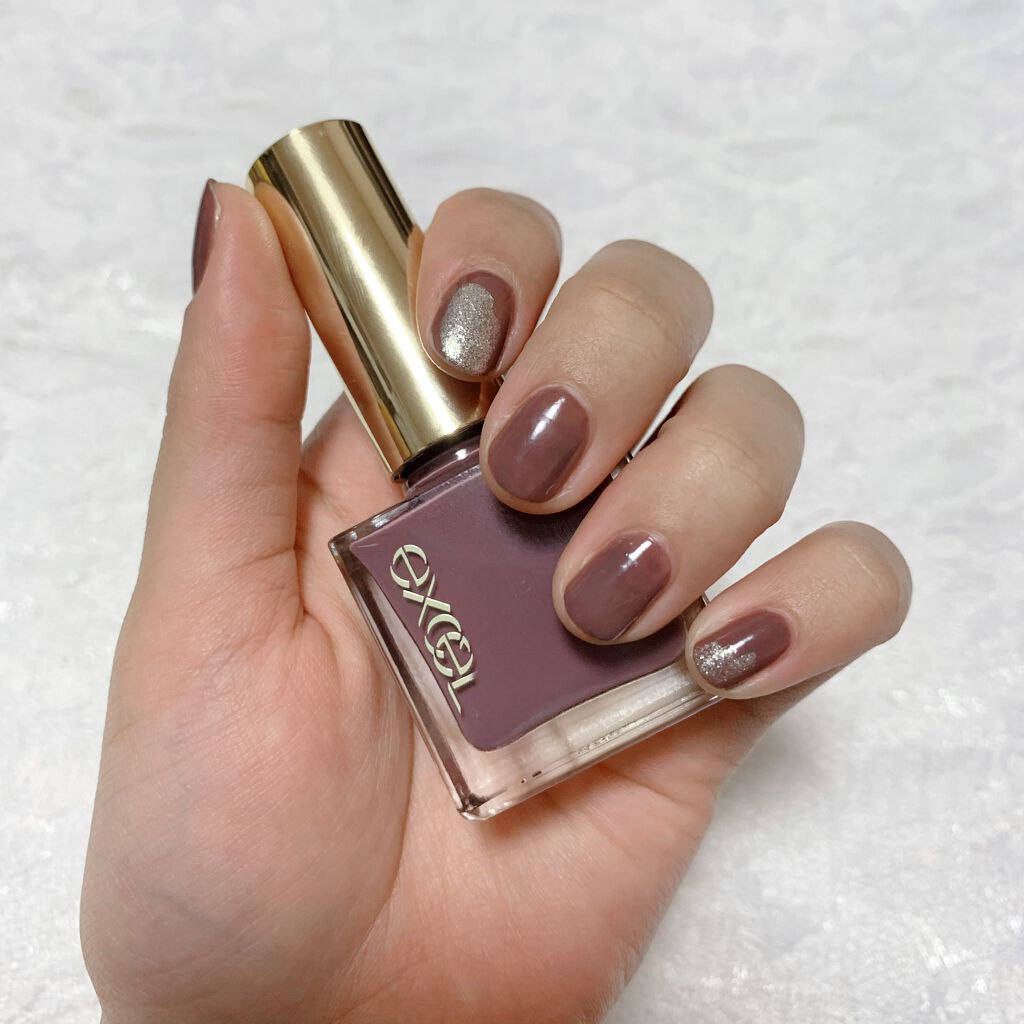 エクセル ネイルポリッシュ N NL19 オールドブック/excel/マニキュアを使ったクチコミ（1枚目）