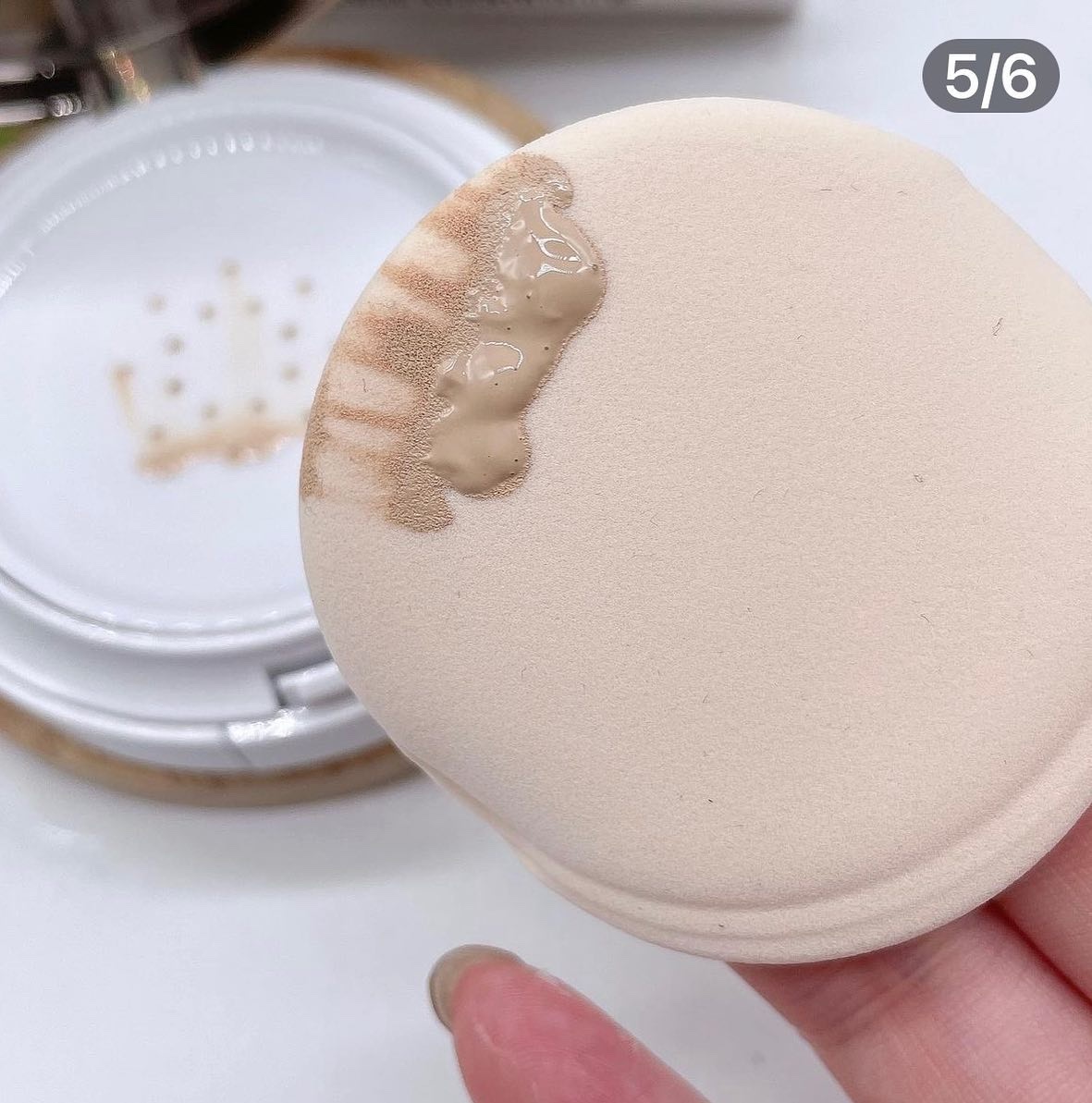 ナデシコファンデーションSP/NADECICO/クッションファンデーションを使ったクチコミ（3枚目）