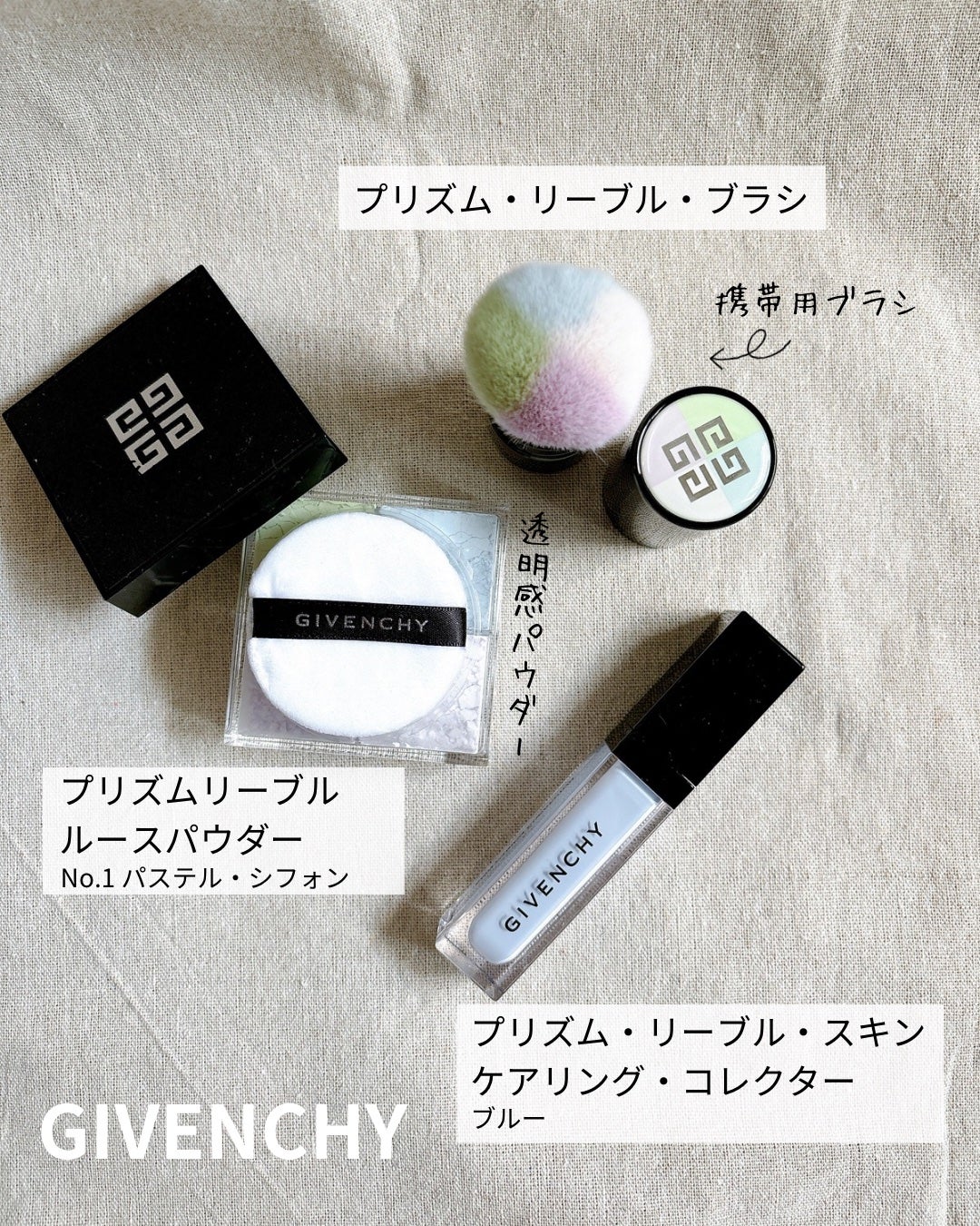 プリズム・リーブル/GIVENCHY/ルースパウダーを使ったクチコミ(4枚目)