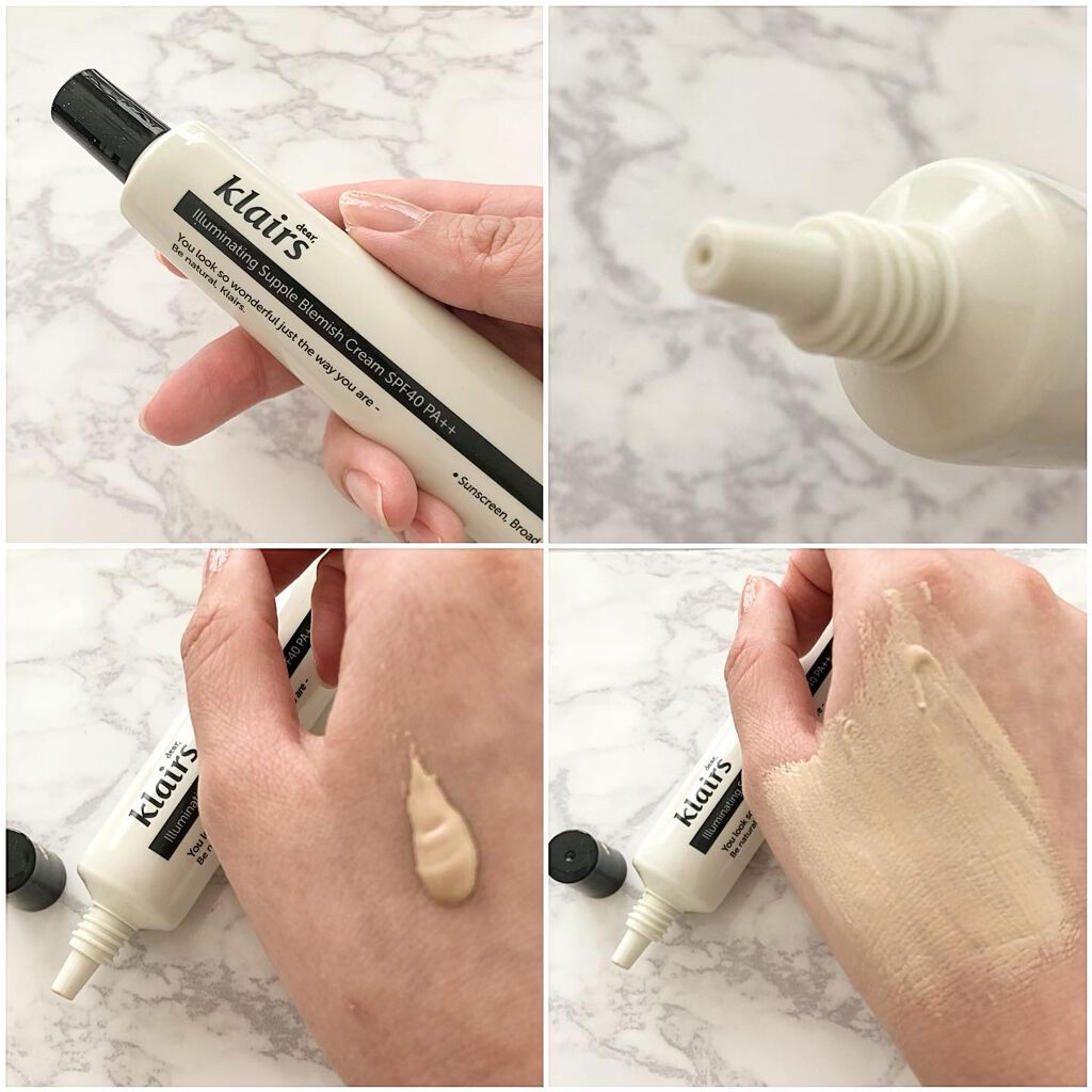 イルミネーティングサプルブレミッシュクリーム(40ml)/Klairs/化粧下地を使ったクチコミ（2枚目）
