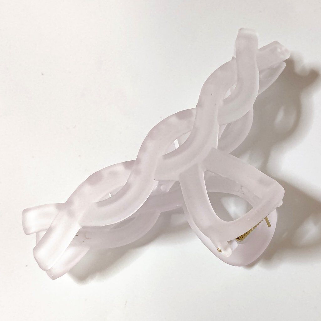 バンスクリップ/DAISO/ヘアアクセサリーを使ったクチコミ（2枚目）