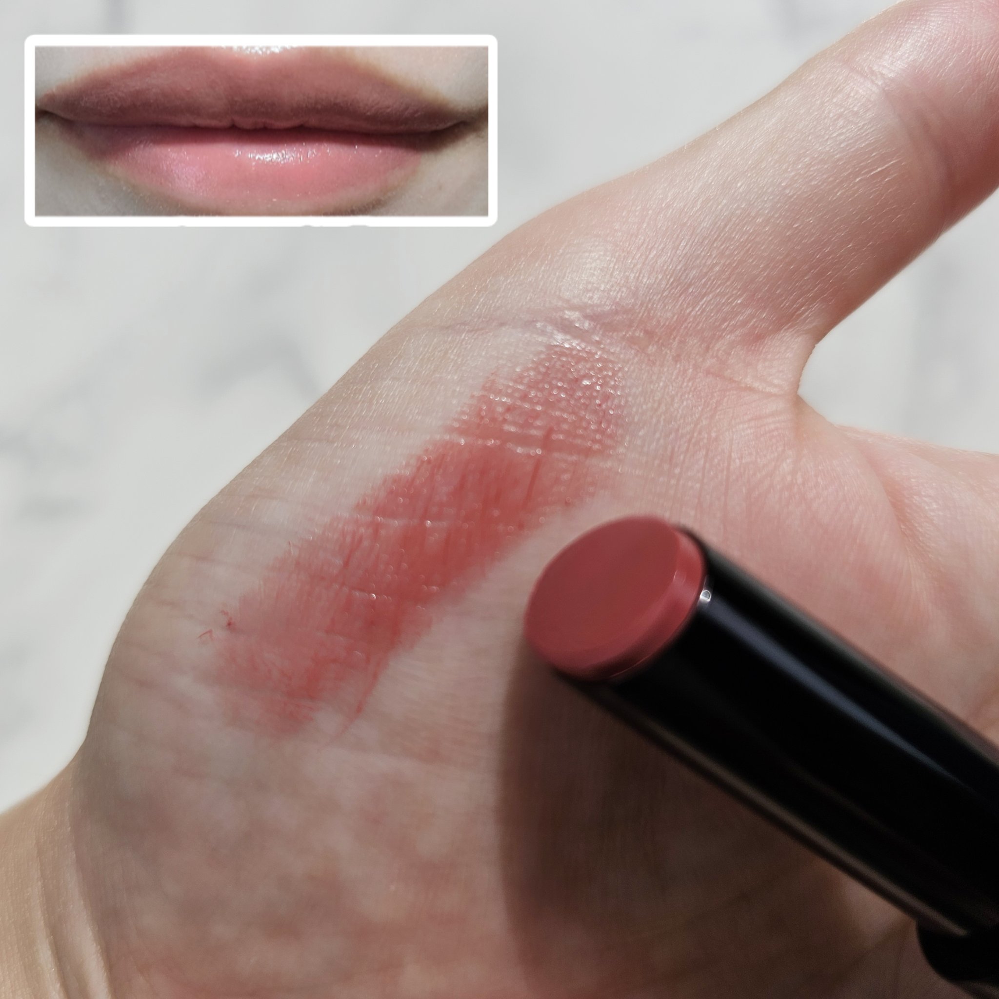 センシュアルヌードグロス/HERA/リップグロスを使ったクチコミ（3枚目）