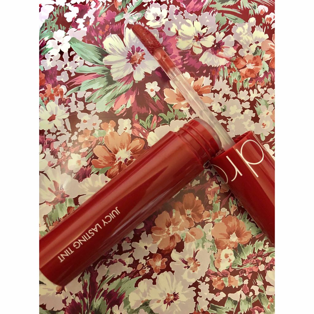 ジューシーラスティングティント/rom&nd/リップティントを使ったクチコミ(1枚目)