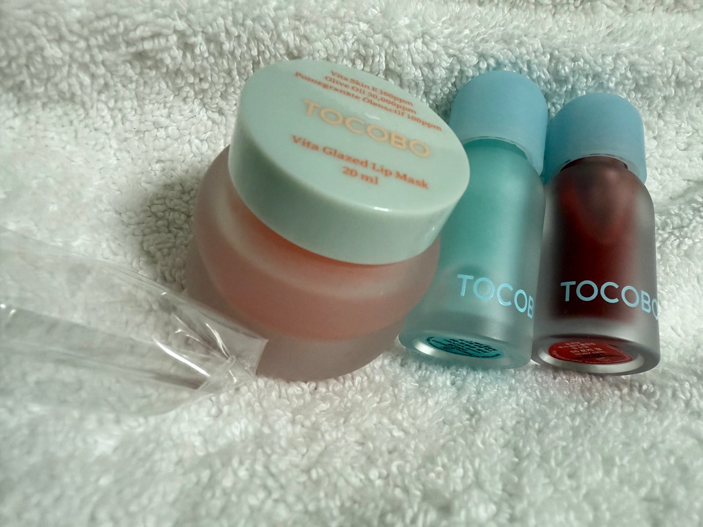 ビタグレーズドリップマスク/TOCOBO/リップマスクを使ったクチコミ(4枚目)