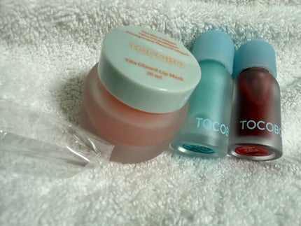 ビタグレーズドリップマスク/TOCOBO/リップマスクを使ったクチコミ(4枚目)