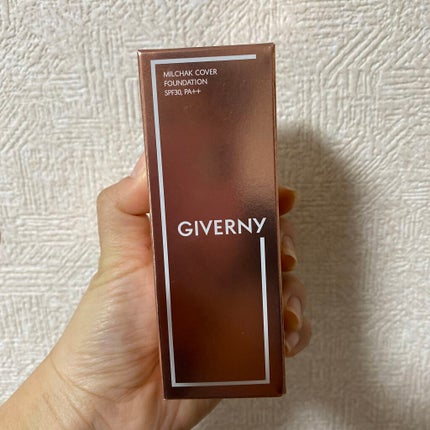 密着カバーファンデーション/GIVERNY/リキッドファンデーションを使ったクチコミ(1枚目)
