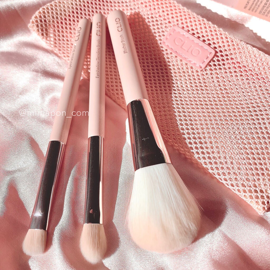 プロ プレイ メイクアップ ブラシ セット/CLIO/メイクブラシを使ったクチコミ(7枚目)