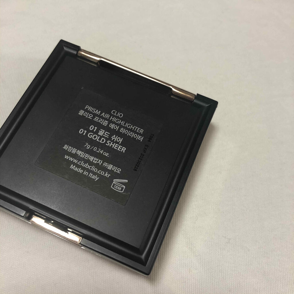 プリズム エアー ハイライター/CLIO/パウダーハイライトを使ったクチコミ（2枚目）