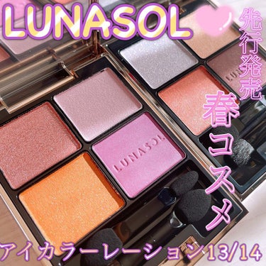 アイカラーレーション/LUNASOL/アイシャドウパレットを使ったクチコミ（1枚目）