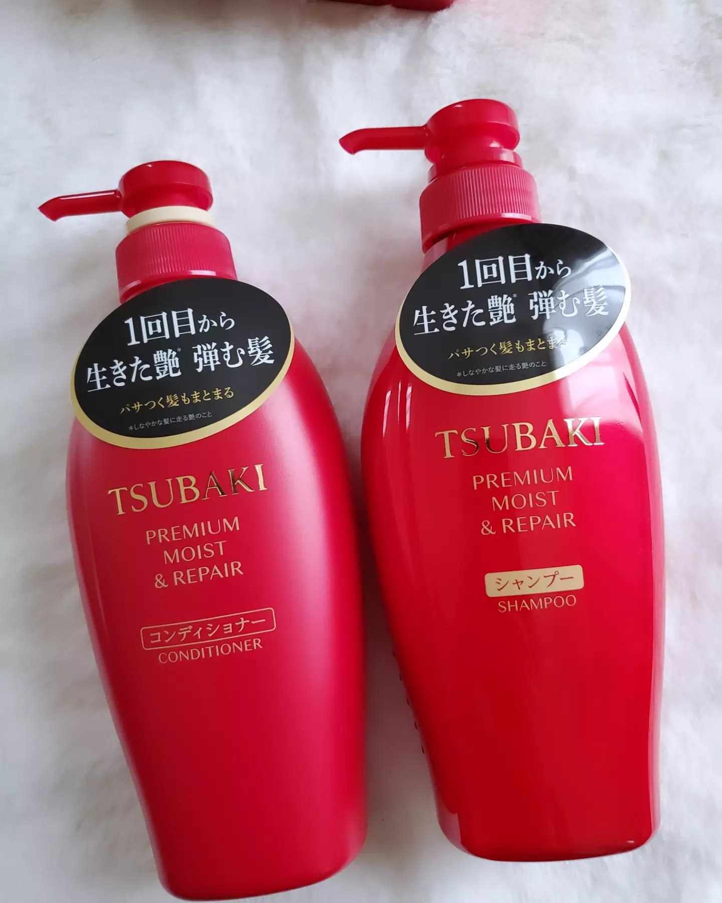 TSUBAKI プレミアム モイスト＆リペア シャンプー/コンディショナー/TSUBAKI/市販シャンプーを使ったクチコミ（2枚目）