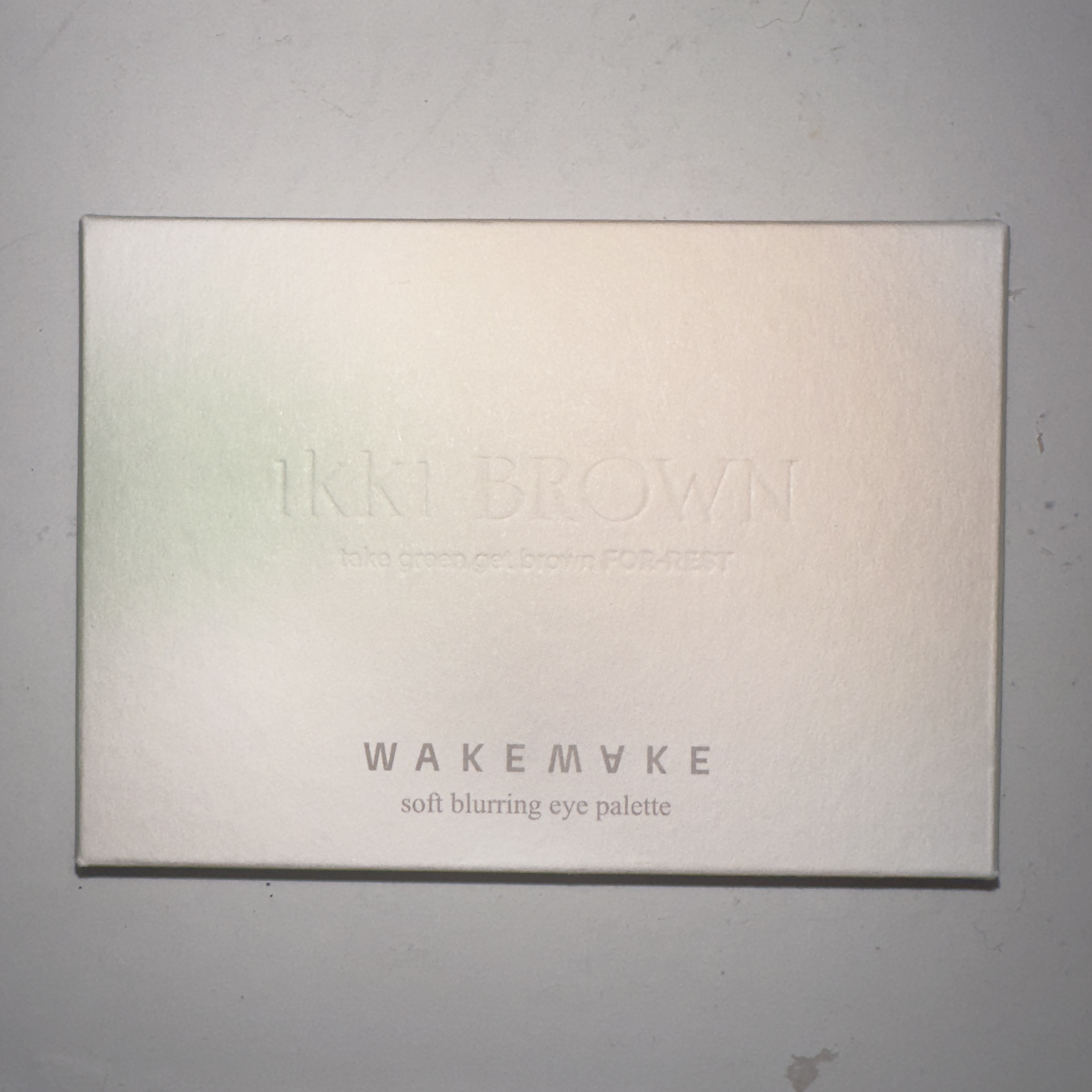 ソフトブラーリングアイパレット/wakemake/アイシャドウパレットを使ったクチコミ（1枚目）