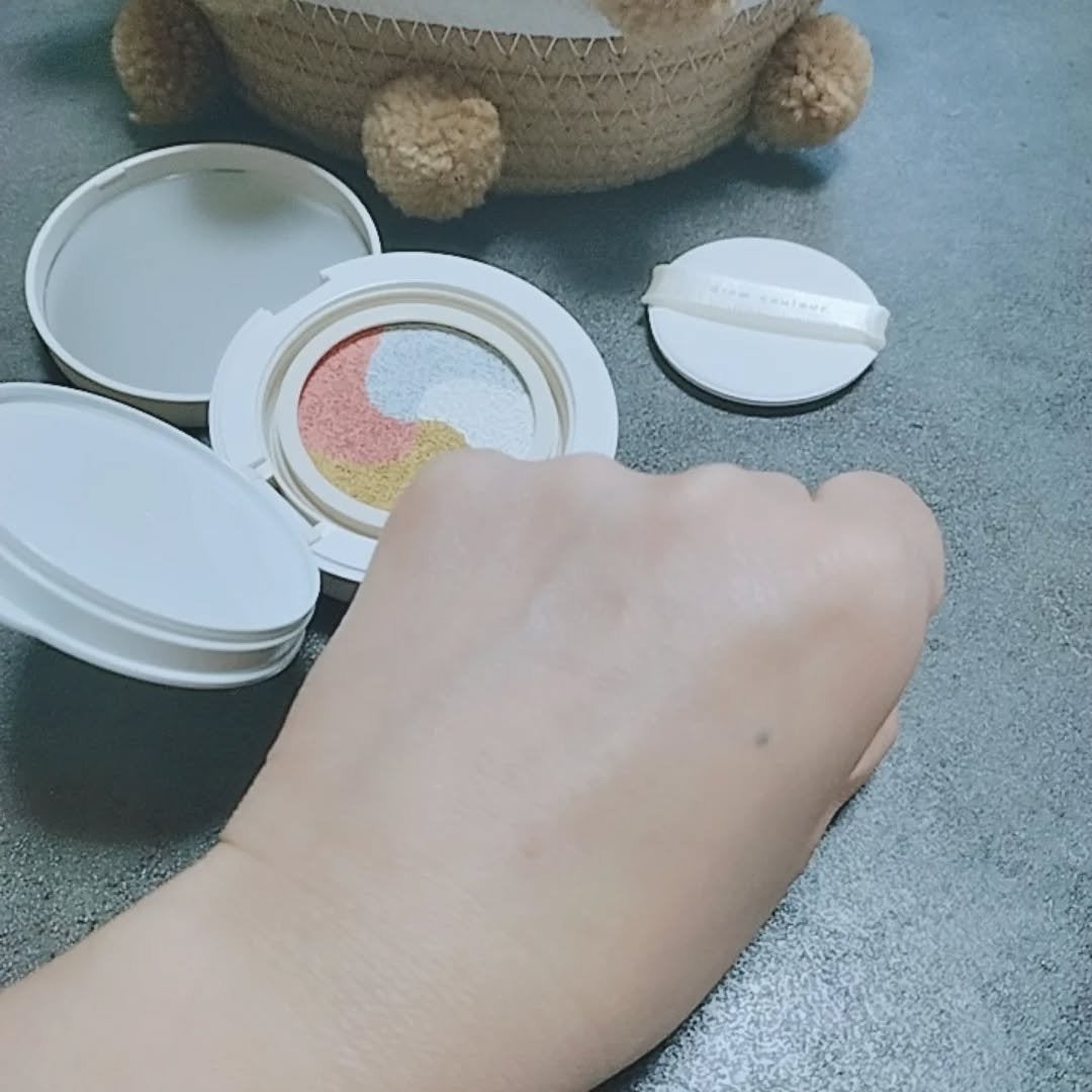 ディエム クルール カラートリックマルチクッションファンデーション/ディエム クルール/クッションファンデーションを使ったクチコミ(6枚目)
