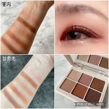 Snap shadows mix & match eyeshadow palette/FENTY BEAUTY BY RIHANNA/パウダーアイシャドウを使ったクチコミ（3枚目）