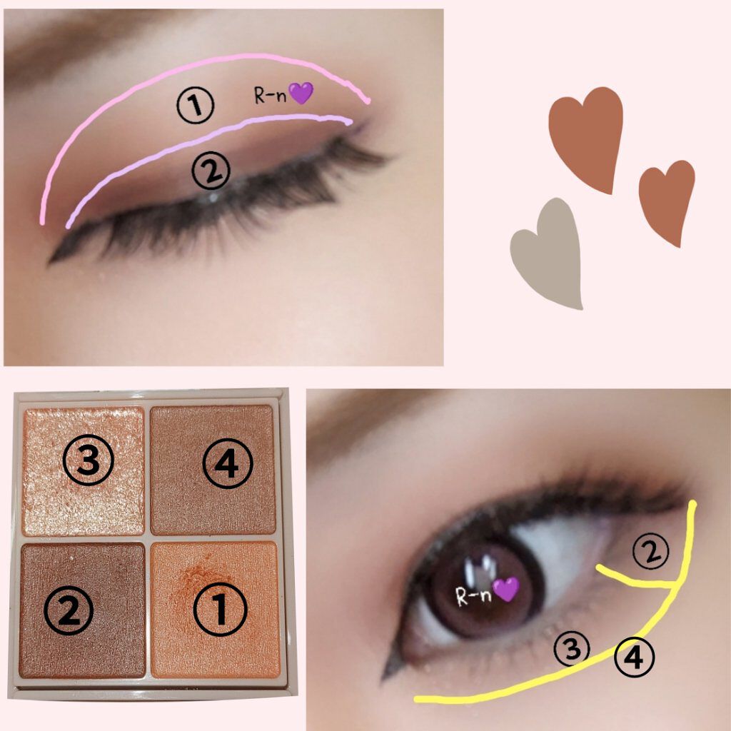 シルキースフレアイズ（マットタイプ）/キャンメイク/アイシャドウパレットを使ったクチコミ（2枚目）