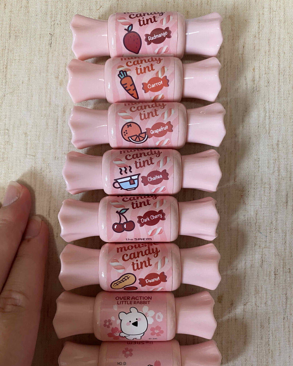 ジェリー キャンディー ティント/the SAEM/リップティントを使ったクチコミ（2枚目）