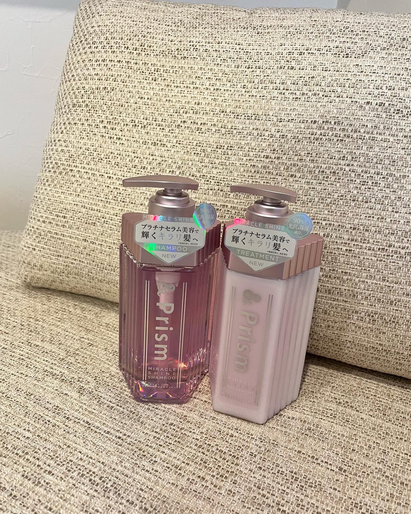 ミラクル シャイン シャンプー/ヘアトリートメント/&Prism/市販シャンプーを使ったクチコミ（1枚目）