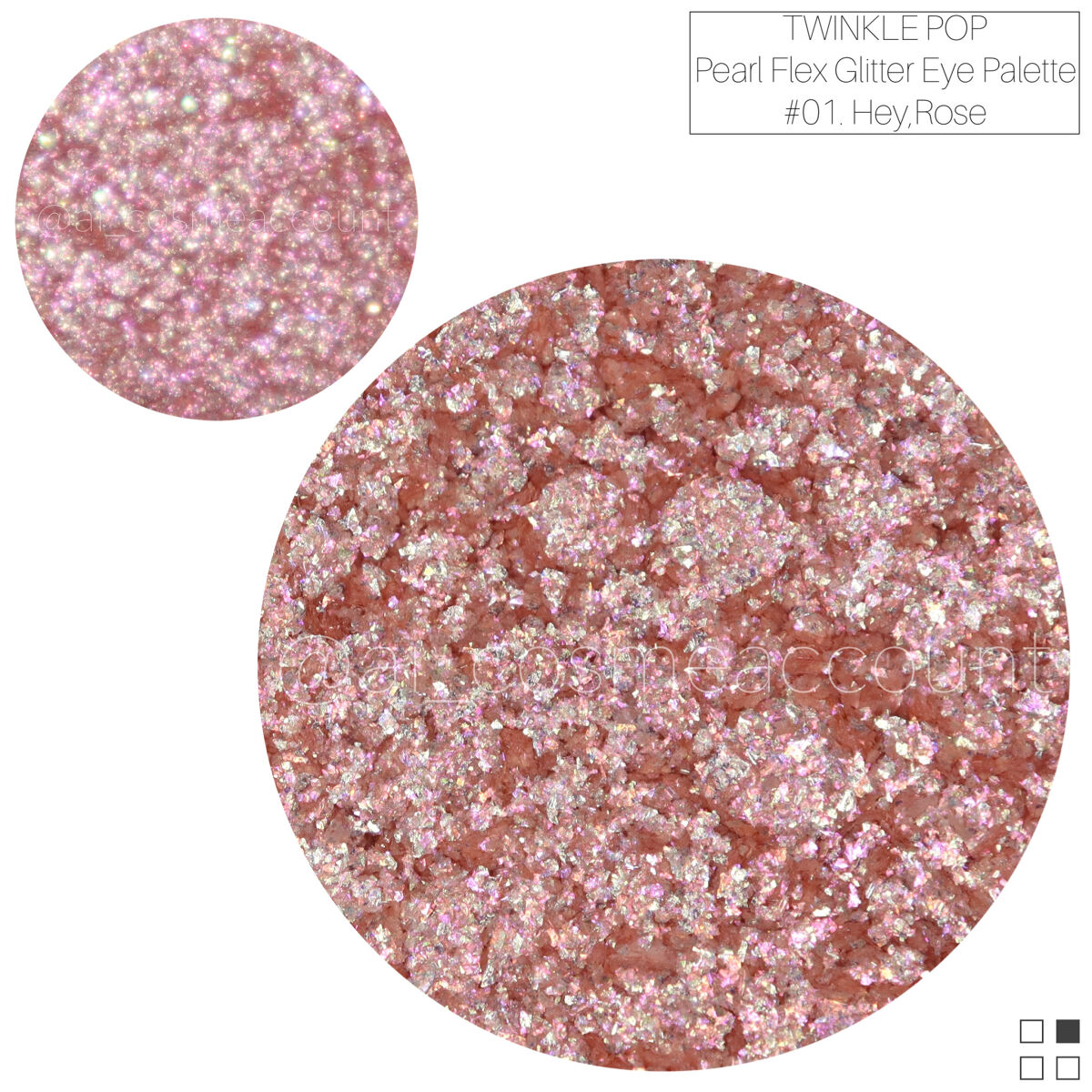 TWINKLE POP Pearl Flex Glitter Eye Palette/CLIO/アイシャドウパレットを使ったクチコミ（3枚目）