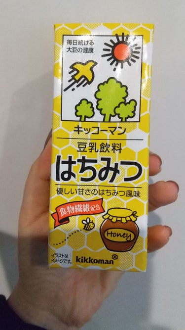 キッコーマン飲料 豆乳飲料 はちみつのクチコミ「見つけたら買ってしまうキッコーマンの豆乳飲料
基本的にはアーモンドか紅茶が好きな味🍀
今はピス.....」（1枚目）