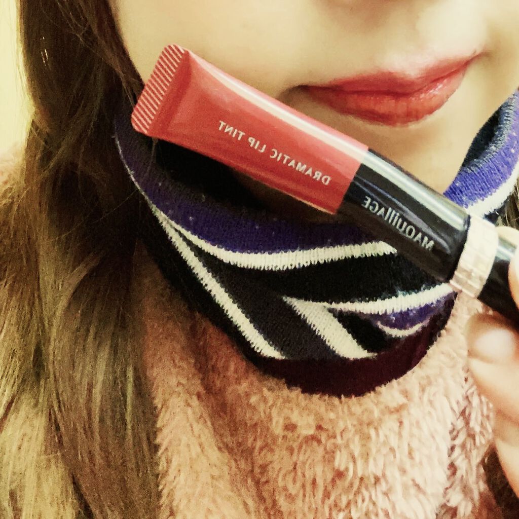 ドラマティックリップティント RS500 プラムジャム/マキアージュ/リップティントを使ったクチコミ（2枚目）