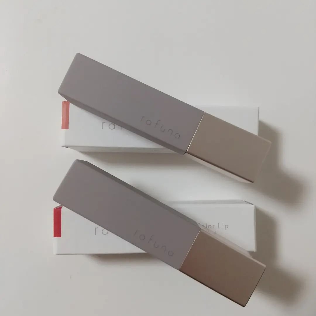 ナチュラルカラーリップ　 01 ピンクベージュ/rafuna/口紅を使ったクチコミ（1枚目）