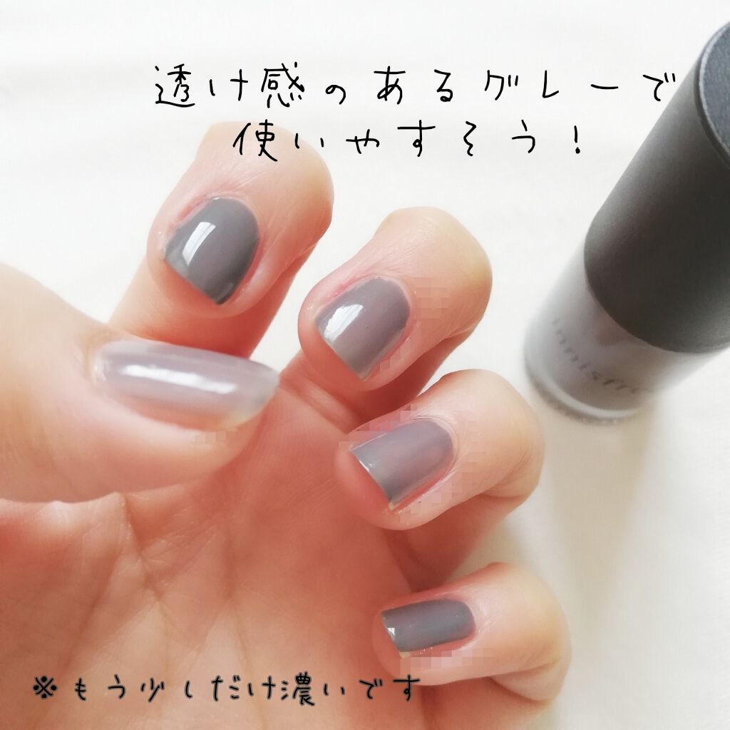 リアルカラーネイル/innisfree/マニキュアを使ったクチコミ(4枚目)