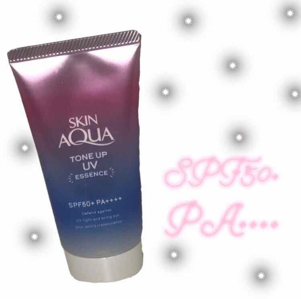 スキンアクア トーンアップUVエッセンス/スキンアクア/日焼け止めクリームを使ったクチコミ（1枚目）