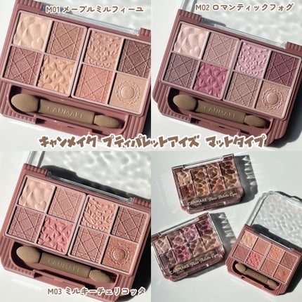 プティパレットアイズ/キャンメイク/パウダーアイシャドウを使ったクチコミ(4枚目)