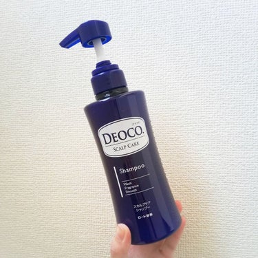 DEOCO(デオコ) デオコ スカルプケアシャンプー/コンディショナーのクチコミ「甘い香り成分「ラクトン」配合のスカルプケアシャンプー🍑ほのかなスースー感が気持ちいい頭皮クレン.....」（1枚目）