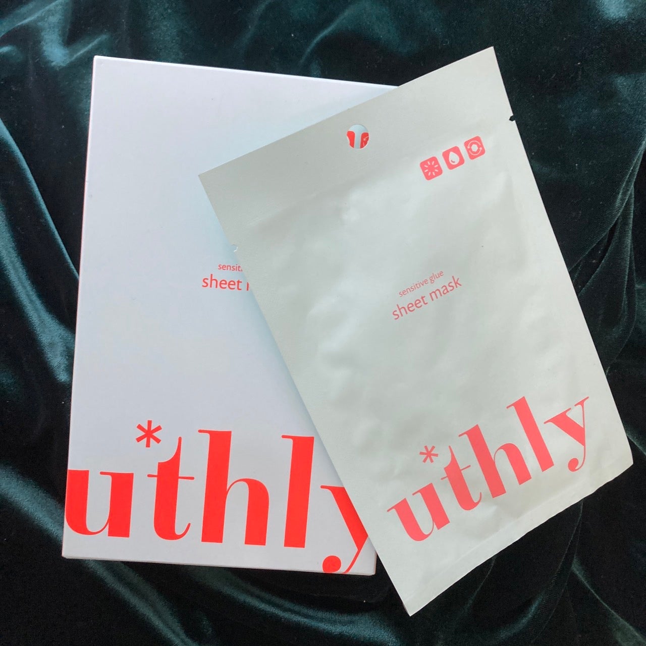 センシティブグルーマスク/uthly/シートマスク・パックを使ったクチコミ(1枚目)