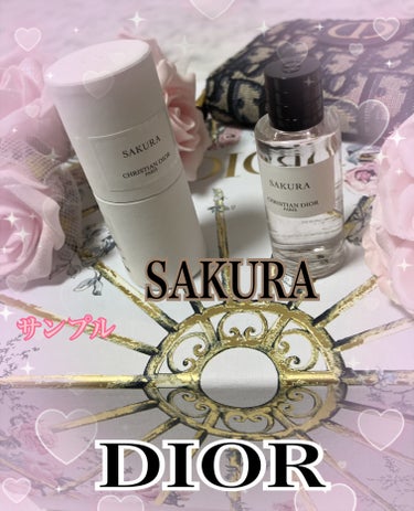 メゾン クリスチャン ディオール サクラ/Dior/香水(レディース)を使ったクチコミ（1枚目）