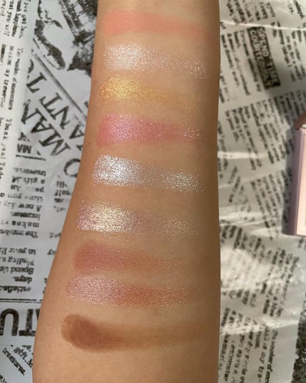 frunflynn シャインユー アイシャドウパレットのクチコミ「.
#PR
frunflynn
shine you eyeshadow palette
0.....」(3枚目)