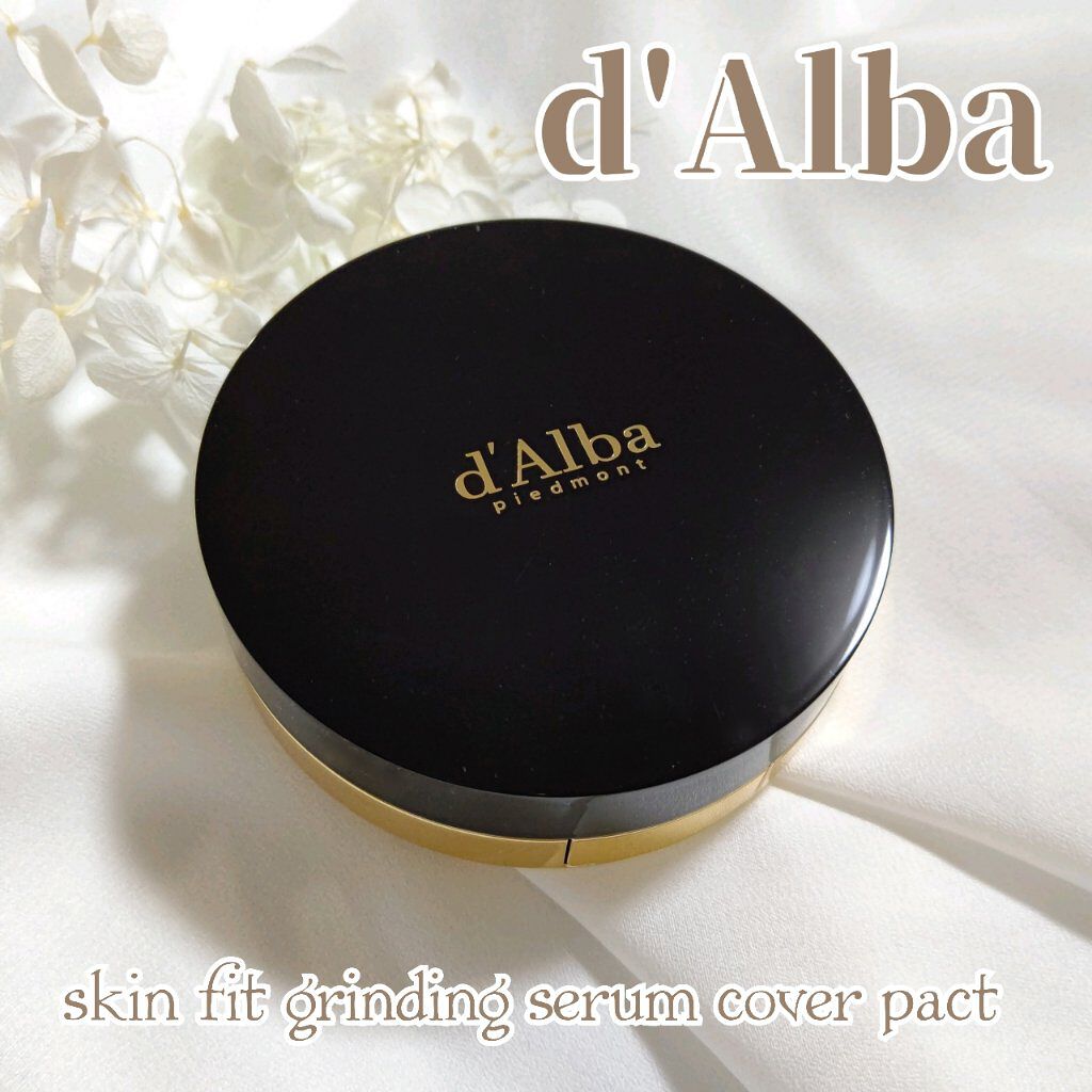 スキンフィットグラインディングセラムカバーパクト/ダルバ/その他ファンデーションを使ったクチコミ（1枚目）