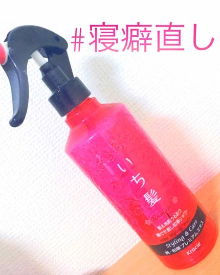 髪&地肌うるおう寝ぐせ直し和草シャワー/いち髪/ヘアミストを使ったクチコミ(1枚目)