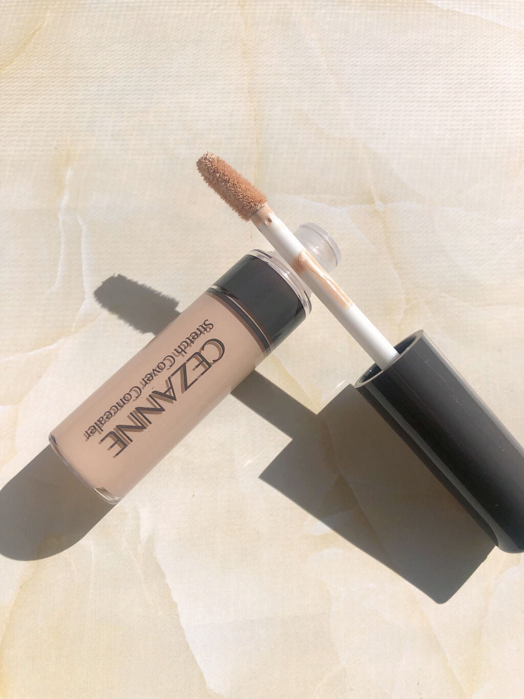 ストレッチカバーコンシーラー/CEZANNE/リキッドコンシーラーを使ったクチコミ(4枚目)