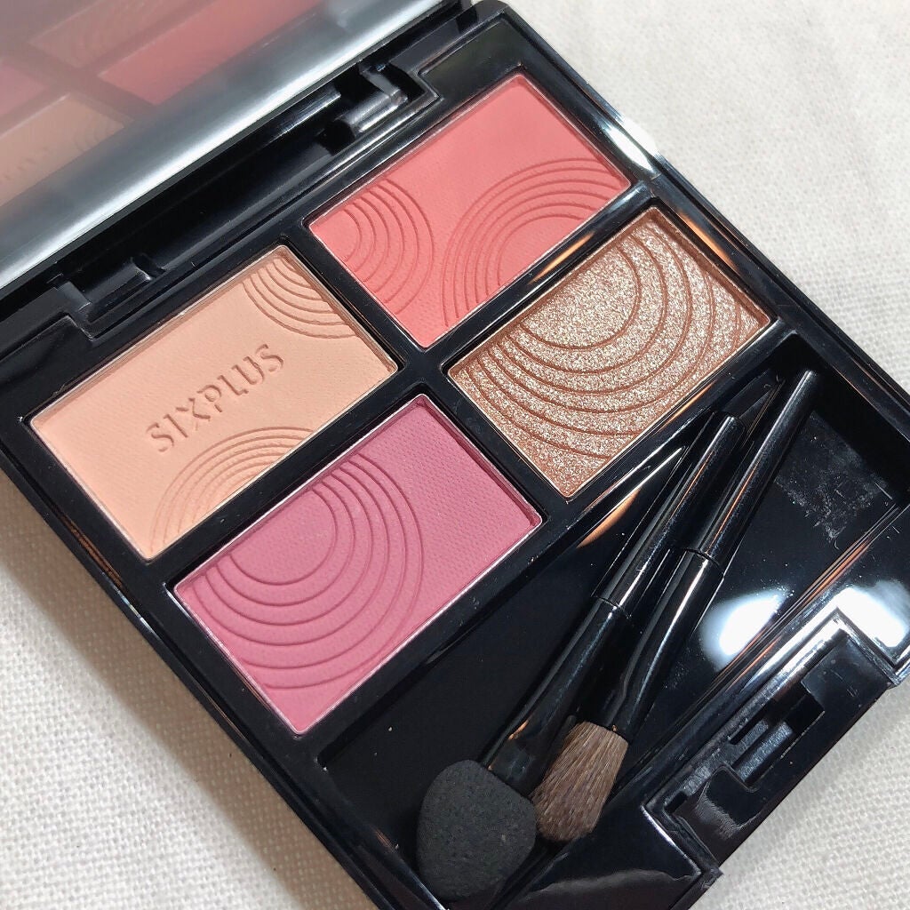 SIXPLUS 4色アイシャドウ/SIXPLUS/アイシャドウパレットを使ったクチコミ(8枚目)