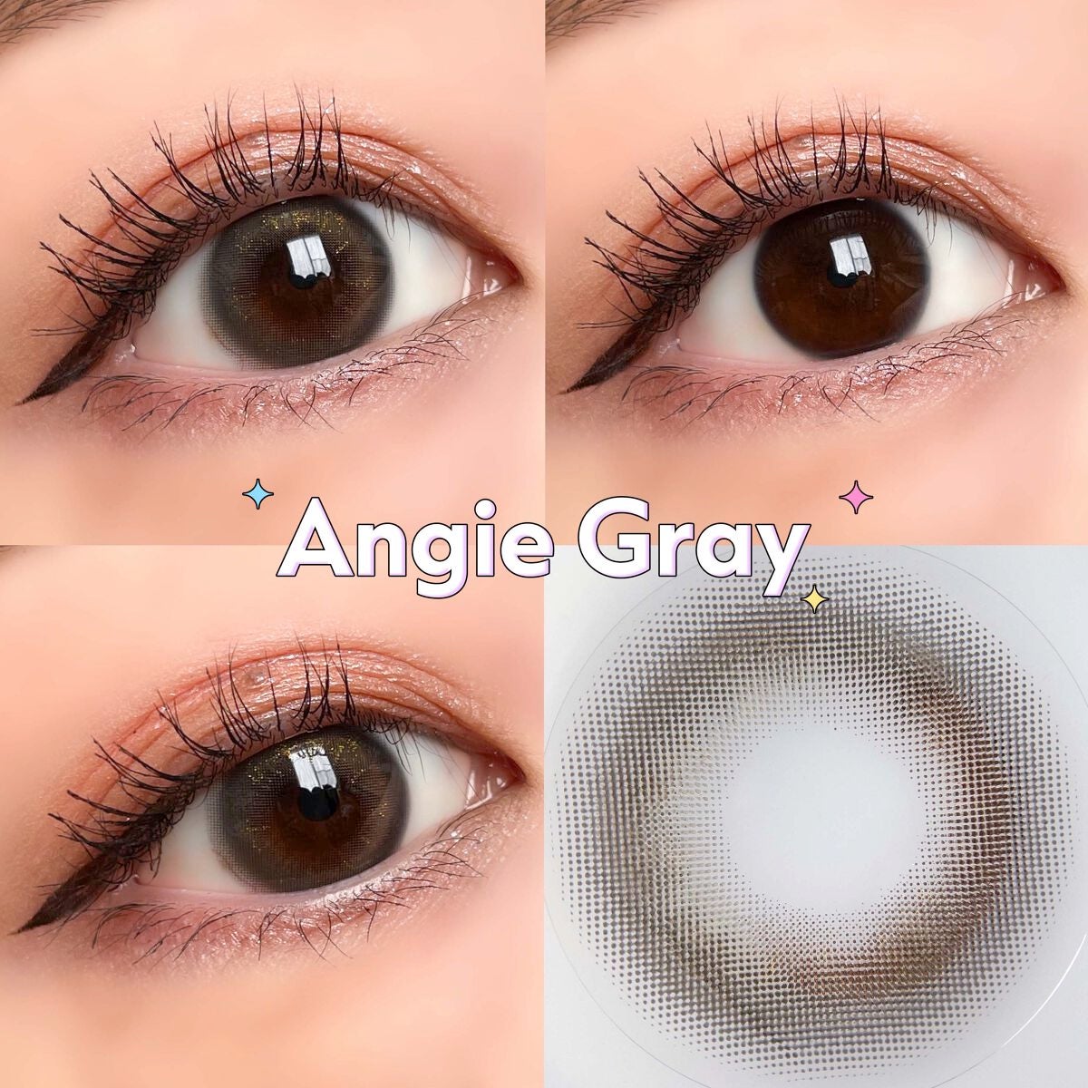 Angie Brown/MANY LENS/カラーコンタクトレンズを使ったクチコミ(4枚目)