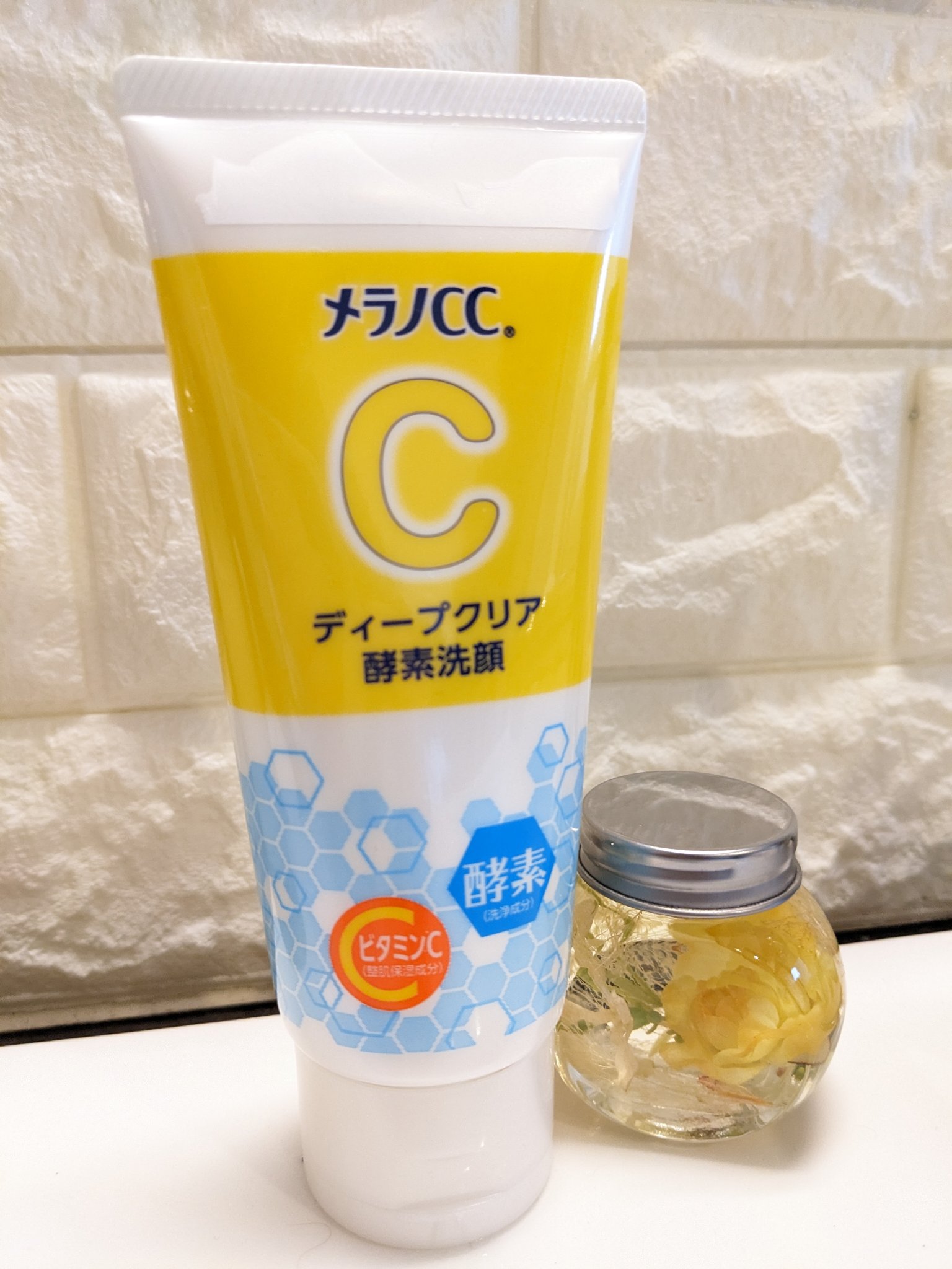 ディープクリア酵素洗顔	/メラノCC/洗顔フォームを使ったクチコミ（1枚目）