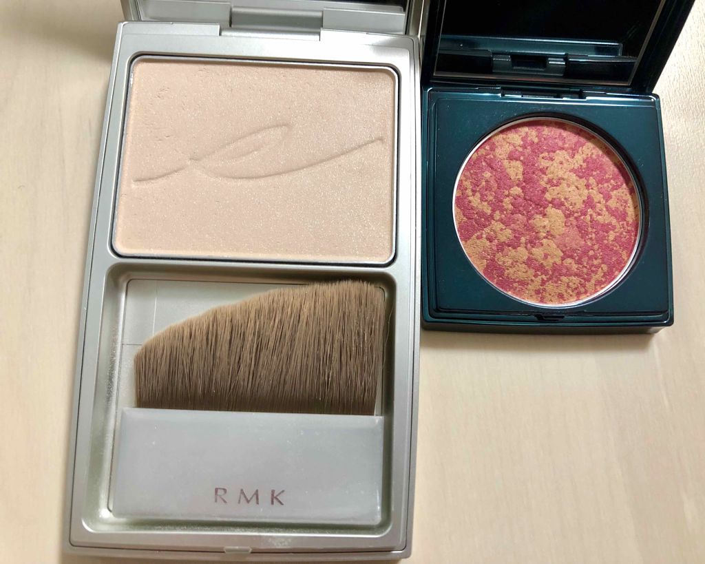 ミッドナイトフラワー ブラッシュ/RMK/パウダーチークを使ったクチコミ(1枚目)