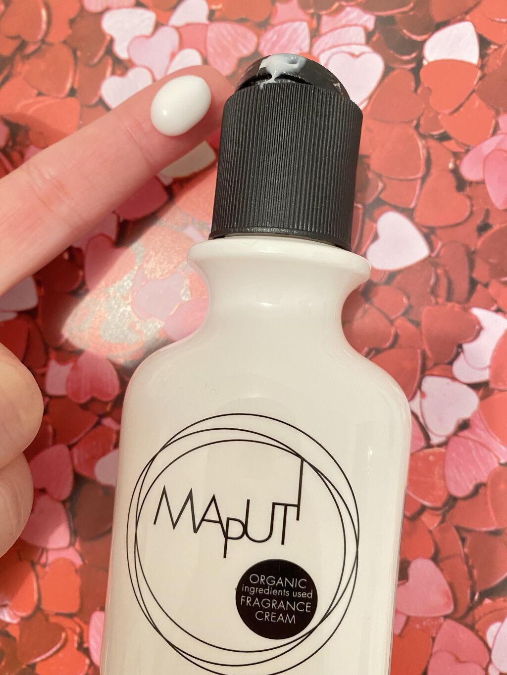 オーガニックフレグランスホワイトクリーム MAPUTI/MAPUTI/デリケートゾーンケアを使ったクチコミ（2枚目）