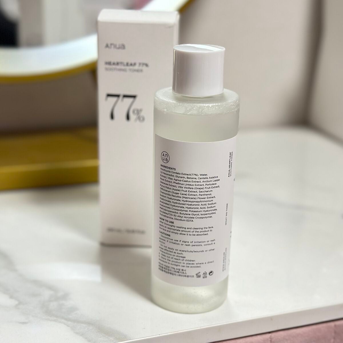 ドクダミ 77 スージングトナー/Anua/化粧水を使ったクチコミ(2枚目)