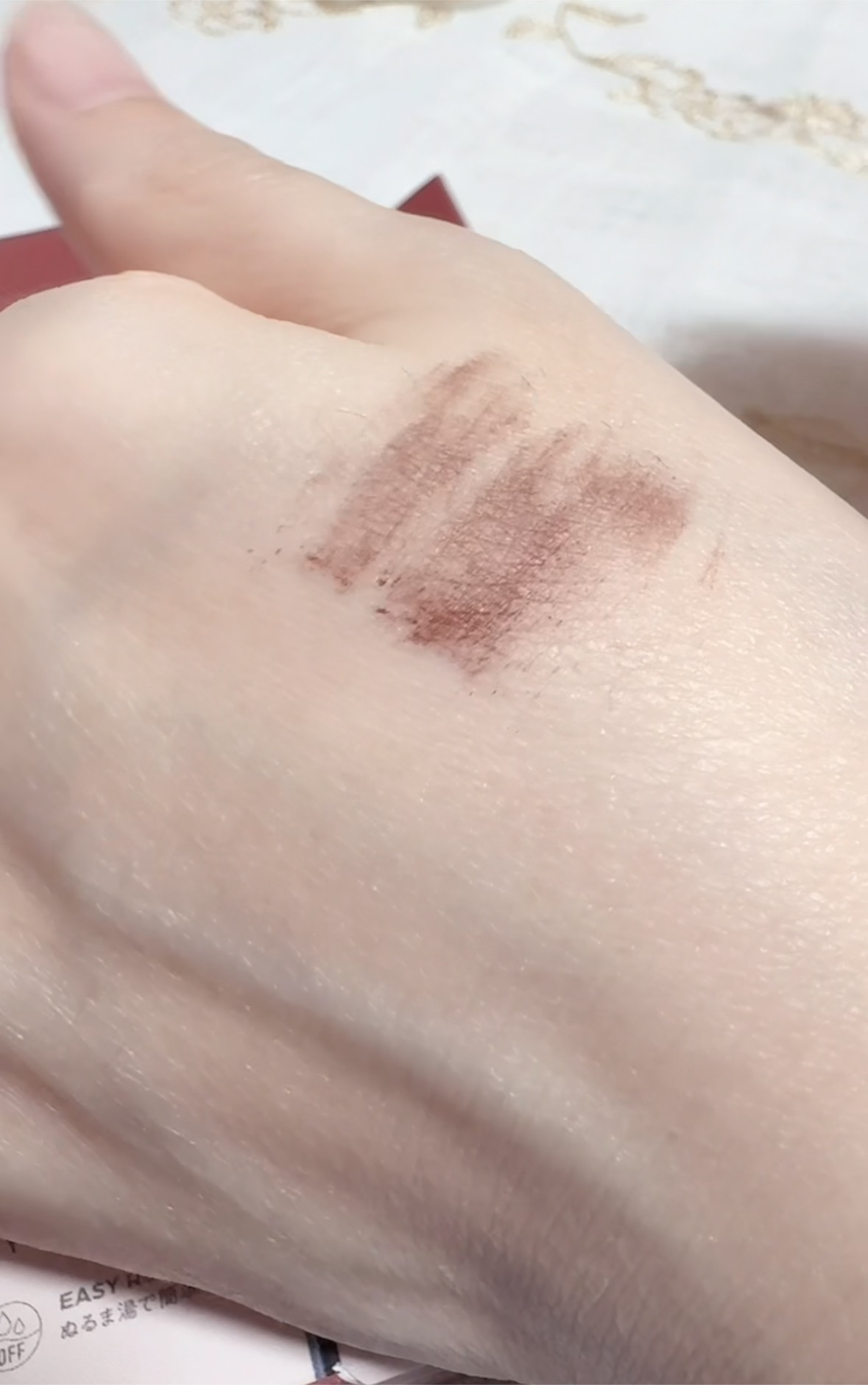 ラブ・ライナー　シグネチャーフィットマスカラ＜アイブロウ＞ ライチブラウン/ラブ・ライナー/眉マスカラを使ったクチコミ（3枚目）