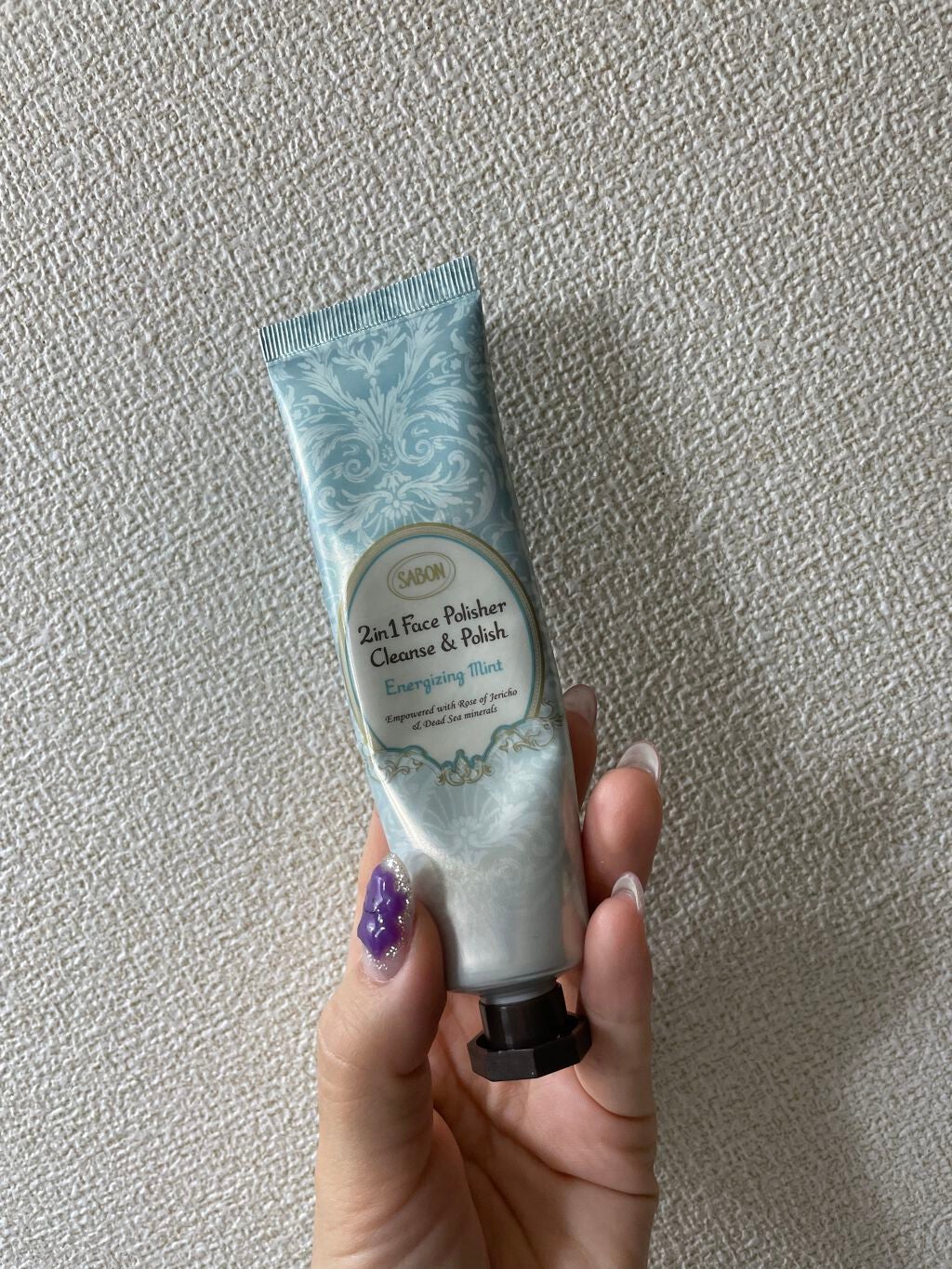 フェイスポリッシャー リフレッシング(ミント)/SABON/スクラブ・ゴマージュを使ったクチコミ(2枚目)