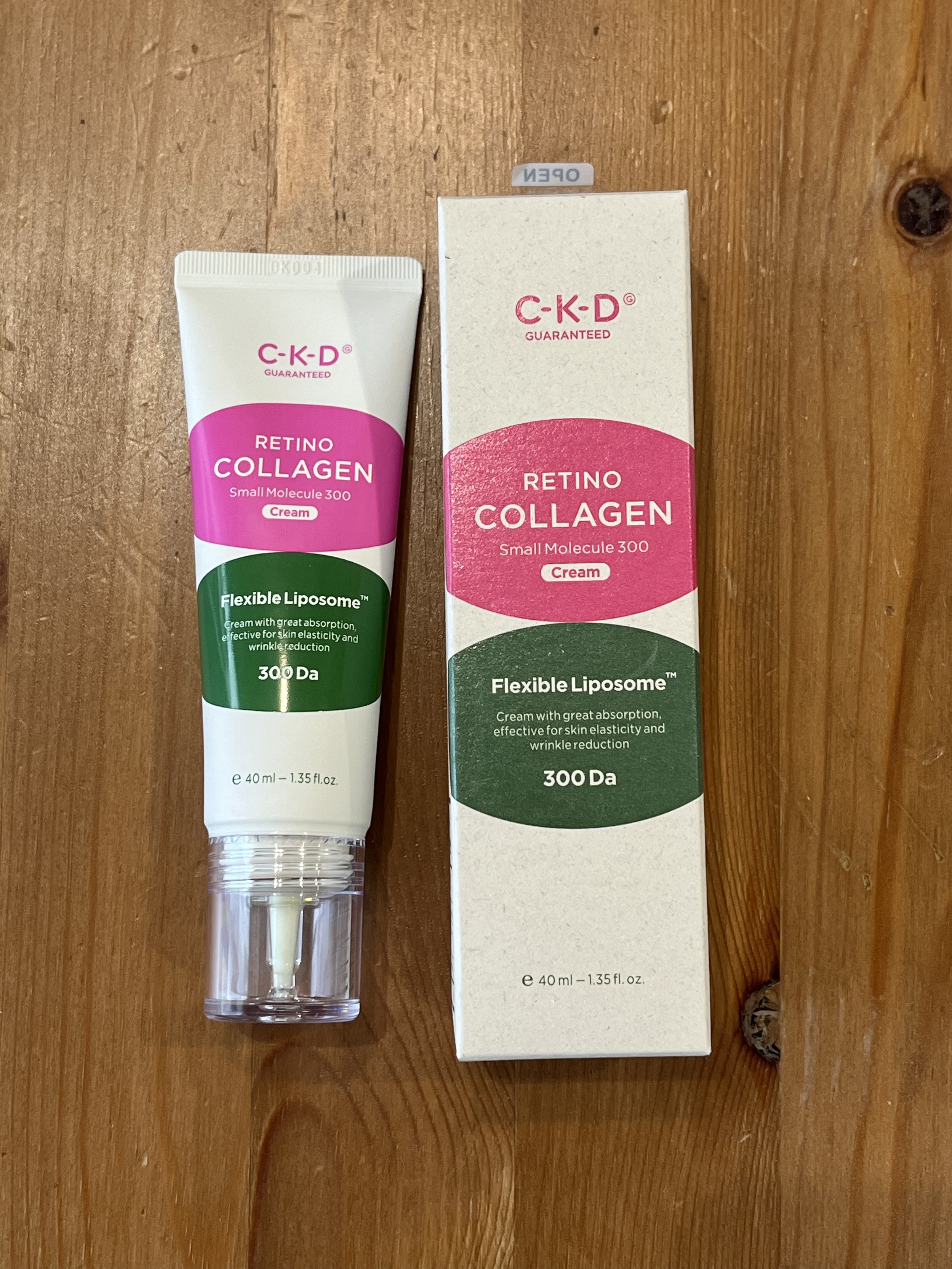 レチノコラーゲン低分子300集中クリーム/CKD/フェイスクリームを使ったクチコミ（2枚目）