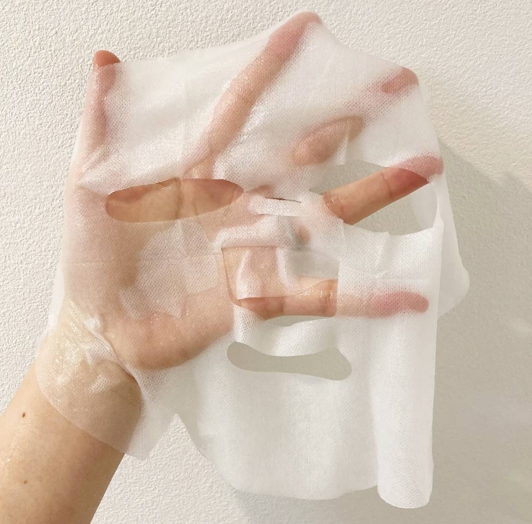 リズム べース デイリーケアマスク（ブラック）/RISM/シートマスク・パックを使ったクチコミ（3枚目）