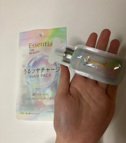 ザビューティ うるツヤチャージヘアパック/エッセンシャル/ヘアマスク・ヘアパックを使ったクチコミ(2枚目)