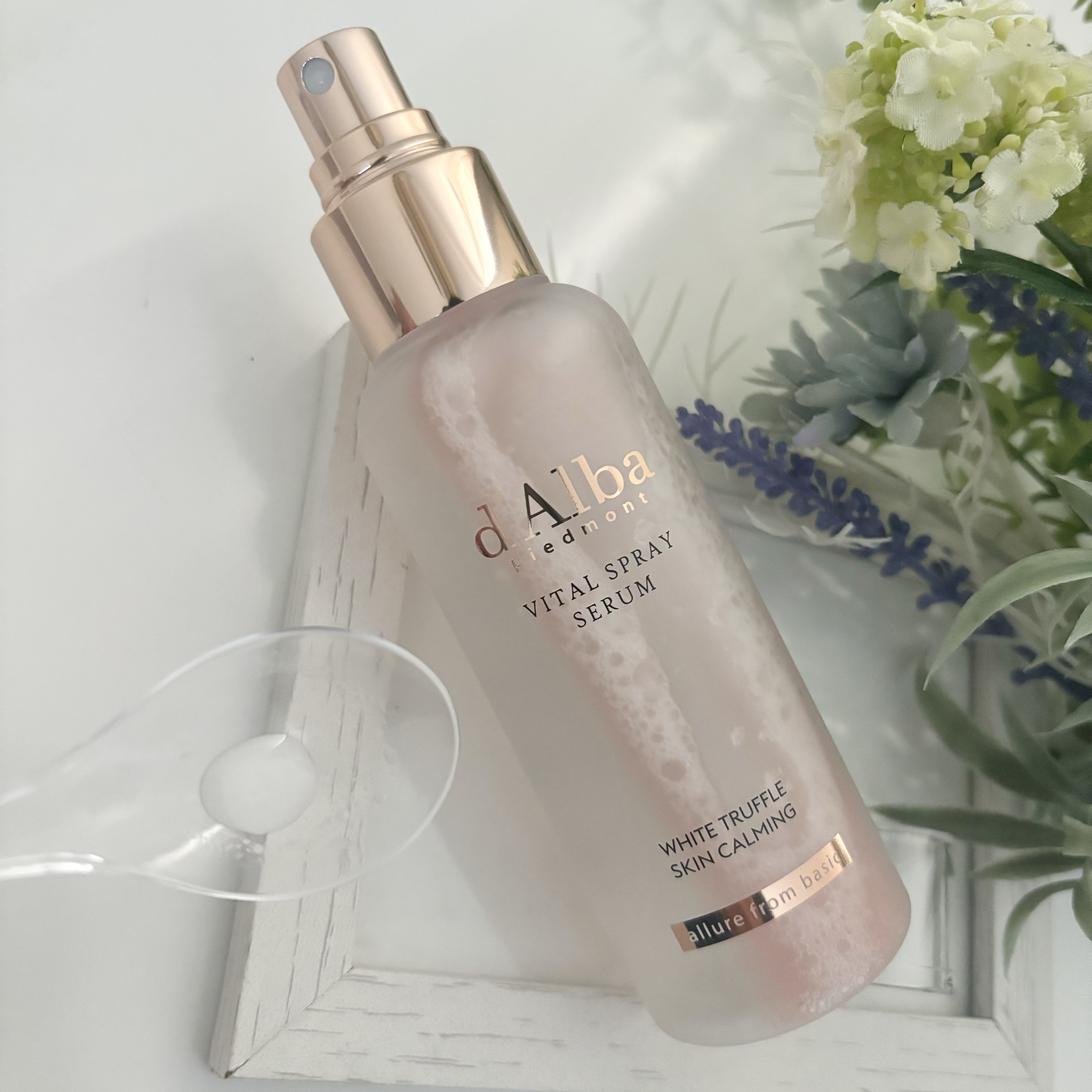 ダルバ ホワイトトリュフバイタルスプレーセラム/ダルバ/ミスト状化粧水を使ったクチコミ（2枚目）